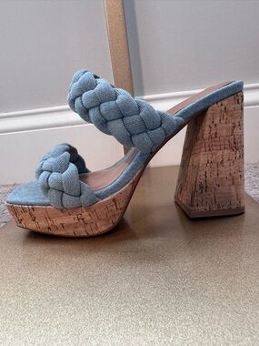 BCBGeneration Gemma Platform Slide Sandal
